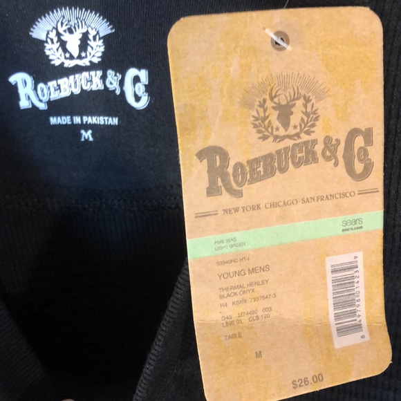 NWT ROEBUCK BUTTON UP SHIRT - Picture 2 of 5